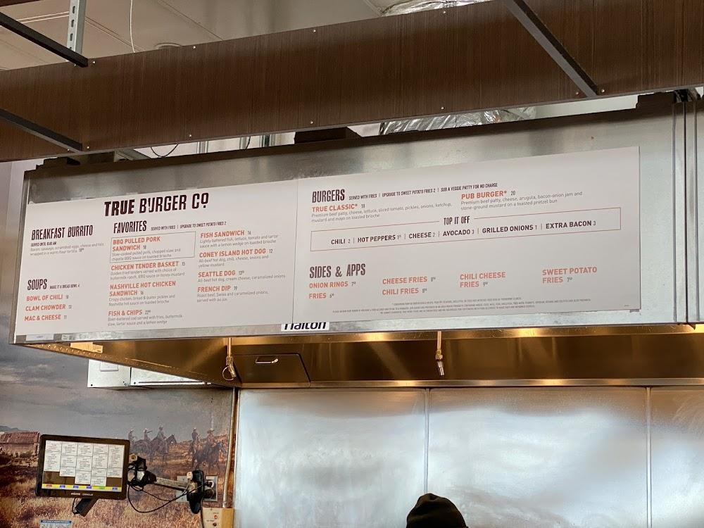 True Burger Menu image 1